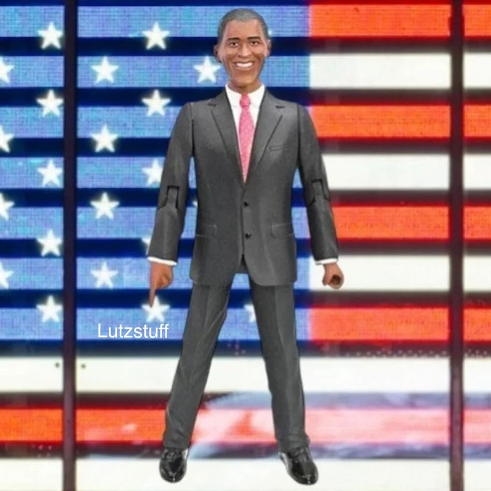 NIB 2013 World's Greatest Presidents Barack Obama 8” Talking Figure Limited Toy